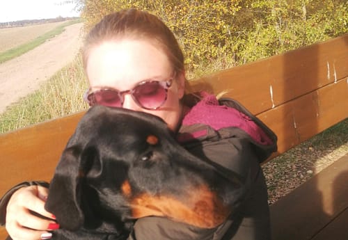 Dobermann vom Schwansee - Kaum zu glauben, aber wahr, Dobermänner sind wunderbare Familienhunde